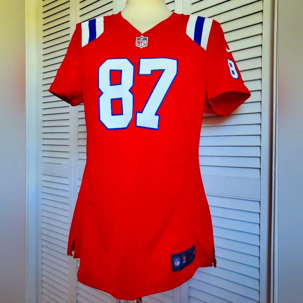 Rob Gronkowski New England Patriots Nike Women's Game Jersey - Red